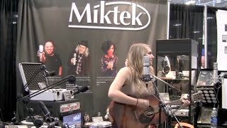 Video thumbnail for SummerNAMM 2016 - Miktek MK300 studio condenser mic by Oceanachine