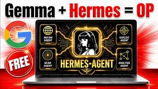 Hermes Agent OS + Gemma 4 is WILD! 🤯