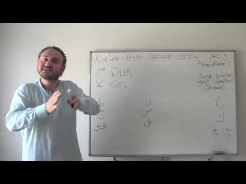 11.DERS : Kolay Anlatım - (Durak İşaretleri) - Vakıf İşaretleri - Secavend İşaretleri