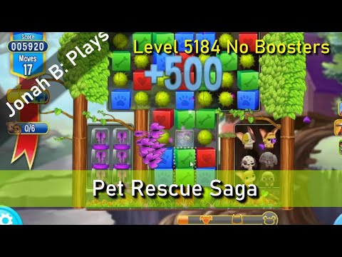 Pet Rescue Saga Level 5184 No Boosters