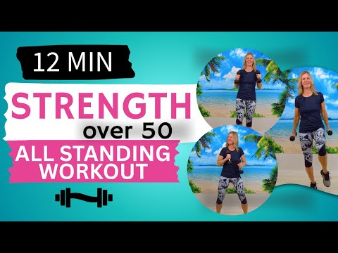 12-Minute Strength Training for Women Over 50 | Full Body Workout at Home