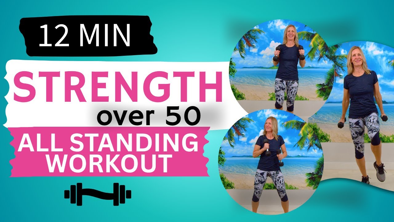 12-Minute Strength Training for Women Over 50 | Full Body Workout at Home