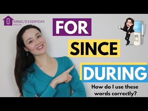FÜR SEIT WÄHREND - Wie verwende ich diese Wörter? Schritt-für-Schritt