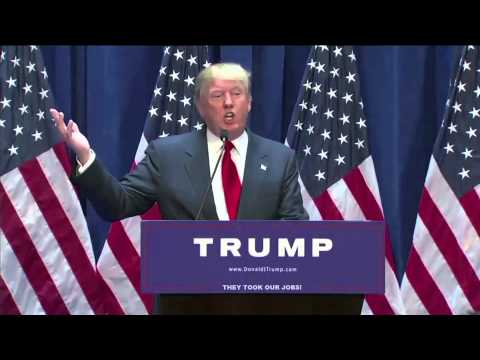 Trump Speech - They took our jobs!!! South Park