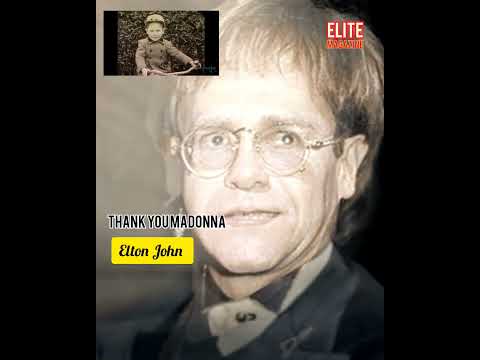 Madonna Honors the Millions Lost to AIDS in Powerful Tribute #Madonna #EltonJohn #AIDSAwareness