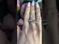 Серебряное кольцо с фианитами
