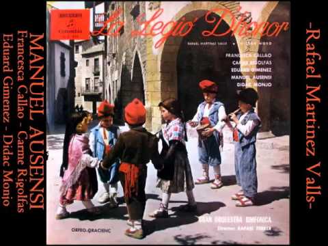 LA LEGIÓ D´HONOR - RAFAEL MARTINEZ VALLS.