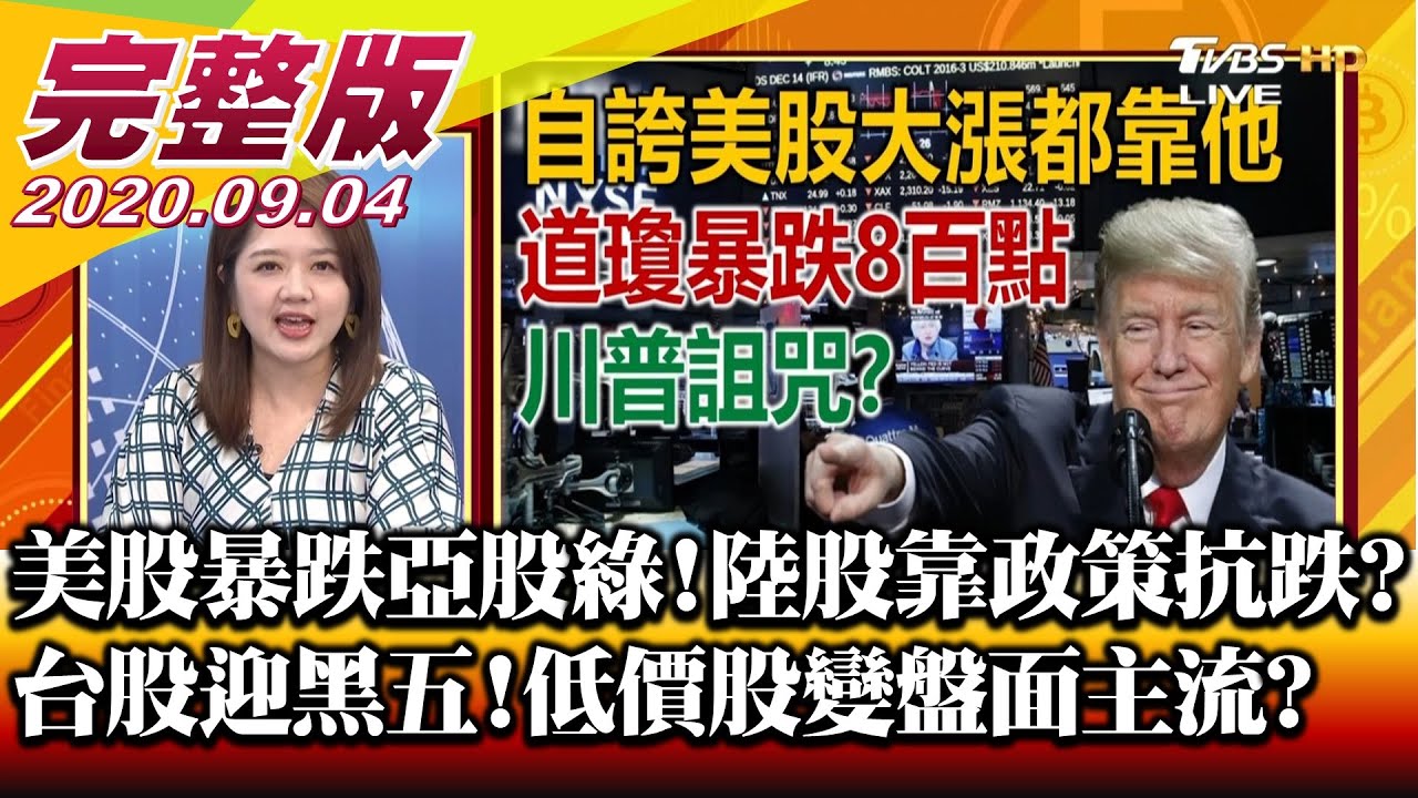 川普才自誇美股大漲都靠他竟成詛咒? 道瓊暴跌8百點!財經專家:有點明斯基時刻到了
