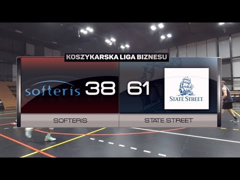 Softeris vs State Street - XII kolejka - Kraków - Koszykarska Liga Biznesu