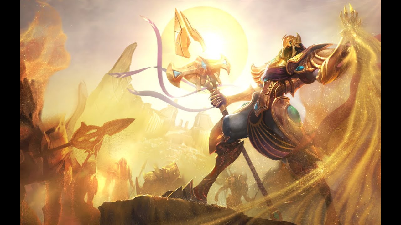 Liên Minh Huyền Thoại: Hé lộ màn hình đăng nhập của Azir