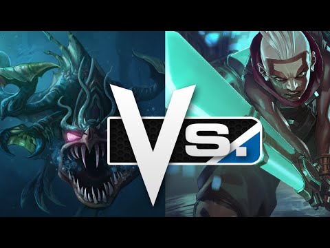 League of Legends: Cho'gath vs. Ekko Top Lane [GER]