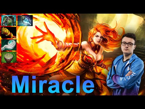 Miracle | Lina MID | Watch Dota2 Immortel players Gameplay.