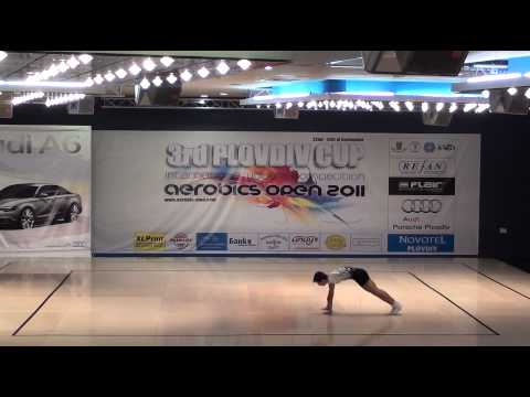 3rd Plovdiv cup aerobic open 2011, IM 12-14 BUL1 Antonio Papazov