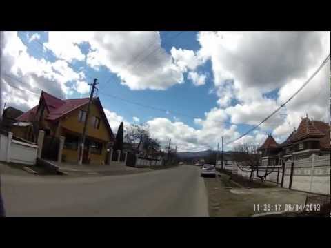Manastirea Casin on bicycle, Bacau
