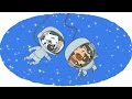 Раскраска с Белкой и Стрелкой - Путешествие на Луну - 1 серия 