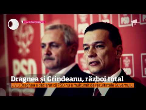 Război cu cuţitele pe masă în PSD.  Premierul Sorin Grindeanu refuză să să-şi dea demisia