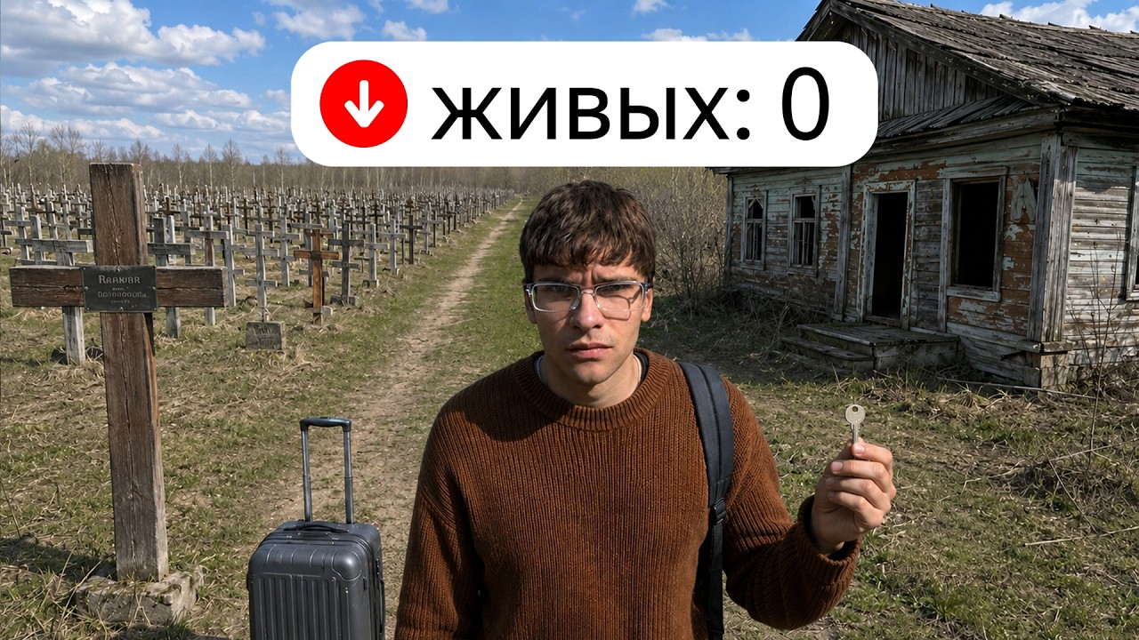 Я арендовал дом в МЁРТВОЙ деревне.. (3 дня ада)