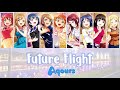 Aqours Future Flight Color Coded Kanji Romaji Eng