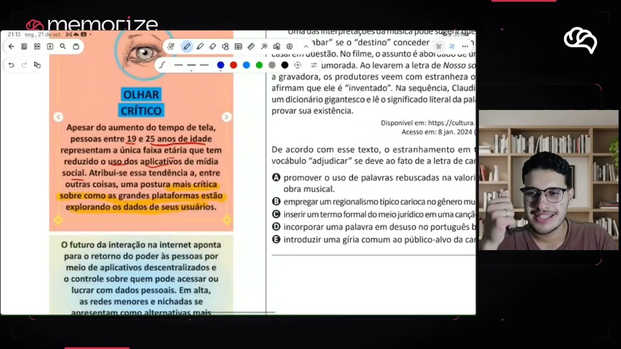 Resolução em Vídeo — Questão 38 ENEM 2025 Belém