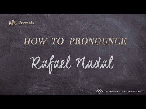 How to Pronounce Rafael Nadal (Real Life Examples!)