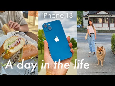 iPhone 13 | A Productive  Day In the Life (Camera Comparison + Battery Test)