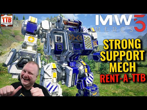 LONG RANGE SUPPORT HIGHLANDER! - 15 RENT-A-TTB - Mechwarrior 5 Mercenaries DLC