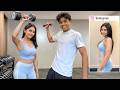 Gym Girl Helps Skinny Guy Build Muscle