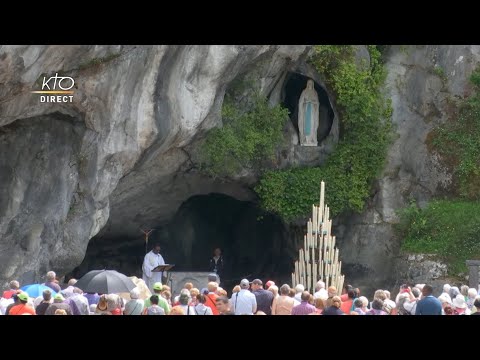 Chapelet du 13 juin 2022 à Lourdes