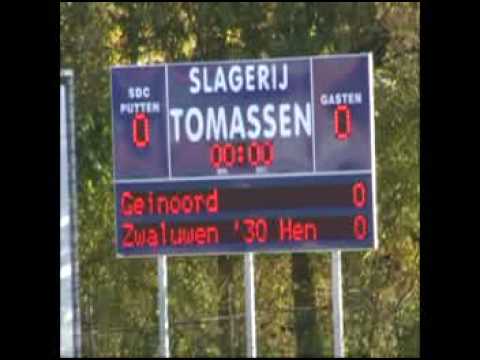 SCOREBORD SDC Putten