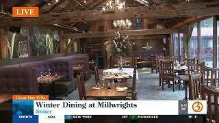 Winter dining at the Millwrights