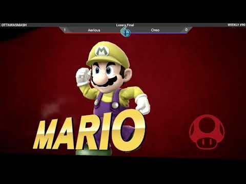 Oreo (Bayonetta) vs. Aerious (Mario) - Losers Finals - OSWeekly#90