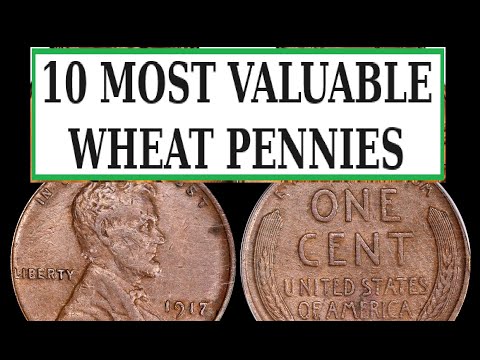 10 Valuable Wheat Pennies (HD)