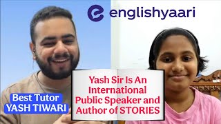 EnglishYaari Conversation with Tutor Yash Tiwari | How to learn English Pronunciation @EnglishYaari