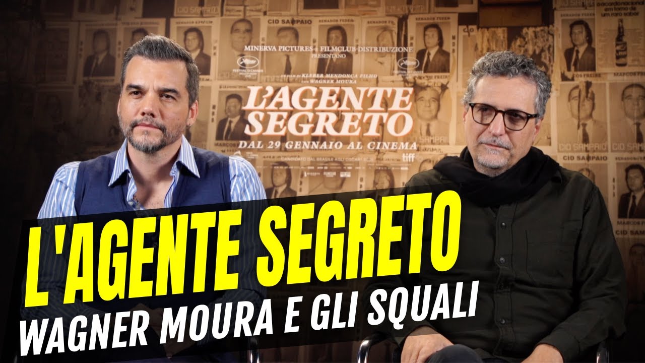L'AGENTE SEGRETO, WAGNER MOURA: "Lo squalo del film è un omaggio a Spielberg"