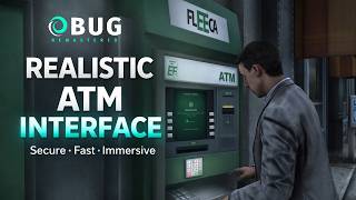 Realistic ATM showcase video