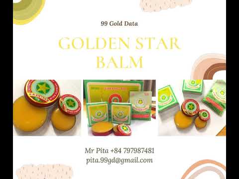 99 Gold Data Load Golden Star Balm Cao Sao Vang Vietnam Balm Export