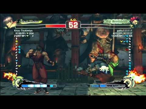 Kiryu Tsukimiya ( Guy ) vs galtu111111 ( Akuma ) SSF4 AE 2012 1080p HD