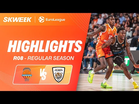 THRILLING END BETWEEN VALENCIA AND DUBAI 🎃 VALENCIA vs DUBAI - HIGHLIGHTS EUROLEAGUE R8