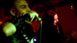 VERBO NERO - ALL'OMBRA DELLA MORTE (new song) live at Devil Kiss (olbia) 28/11/2009