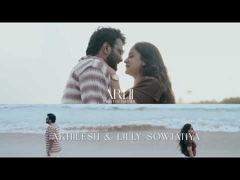 Cinematic Pre-Wedding Video 4K || Lilly Akhilesh || Vizag Beach