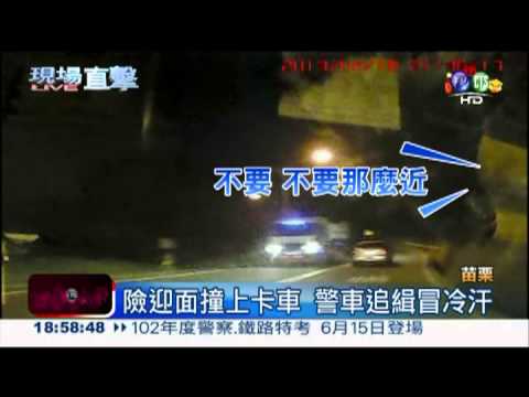 酒駕蛇行撞警車 連犯4罪送法辦