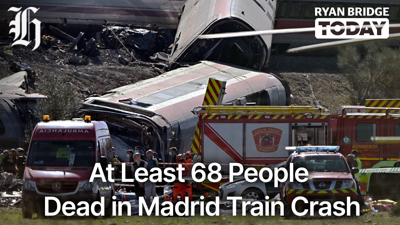 'Train could have been travelling 300km/h': Spain tragedy likely human error | Ryan Bridge TODAY