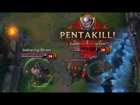 LOL DIANA PENTAKILL with New Rune Paths