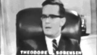 January 12, 1962 - Interview with Ted Sorensen, President John F. Kennedy's Special Counsel video
