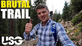 EP 13: This is NO EASY Trail! Still 8 Miles to Return from the Sharkstooth