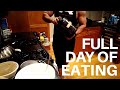 FULL DAY OF EATING ON A CUT WITH SHOULDER AND ARM WORKOUT