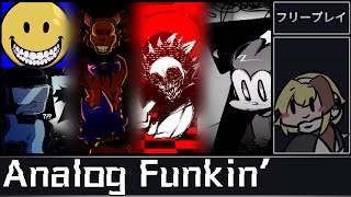【FNF】音ゲー苦手でもAnalog Funkin'を遊びたかった #5【日本語字幕/軽い解説】