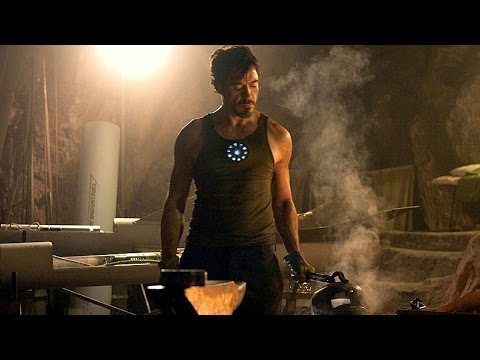 Tony Stark Builds Mark 1 - First Suit Up Scene - Iron Man (2008) - Movie CLIP HD