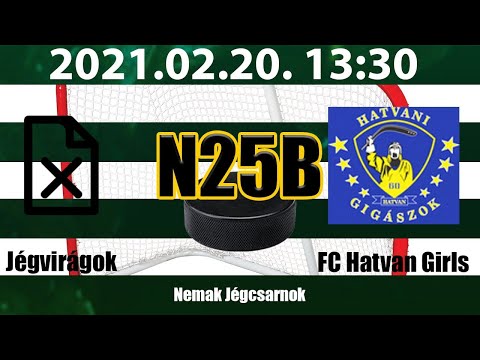 NU25B 52 Jégvirágok - FC Hatvan Girls 20210220