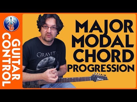 How to Use Major Modal Chord Progressions - Rhythm Guitar Lesson on Modes